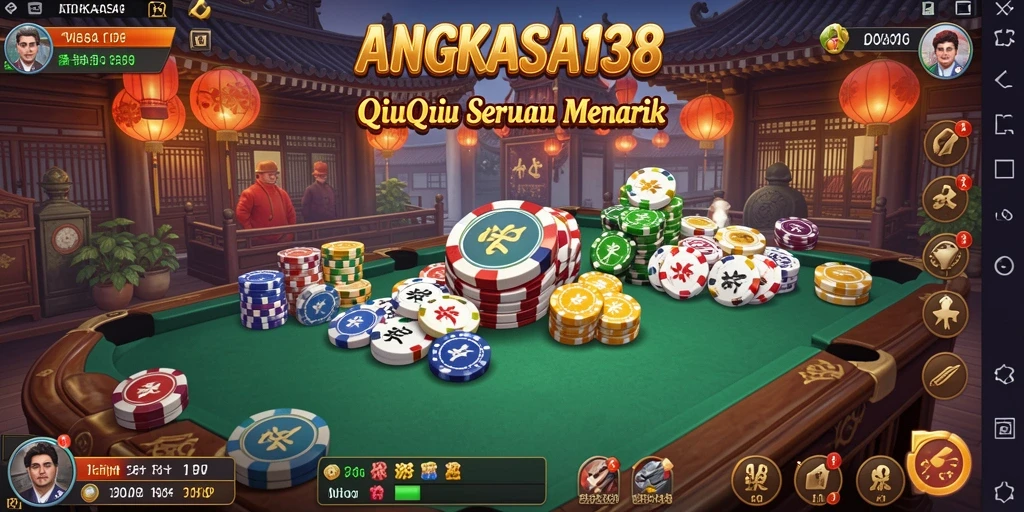 Tampilan gameplay QiuQiu yang menarik dan seru.