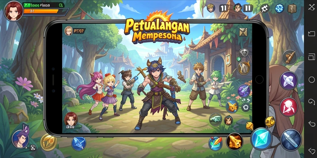 Tampilan gameplay menawan dari PT707 yang memikat pemain.