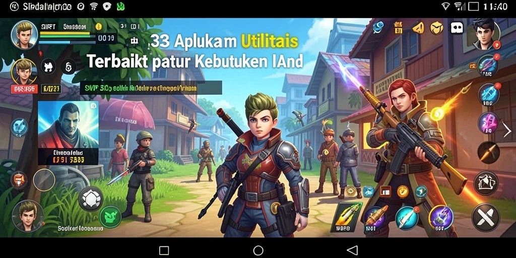 Tampilan antarmuka SIP33 yang sederhana dan fungsional.